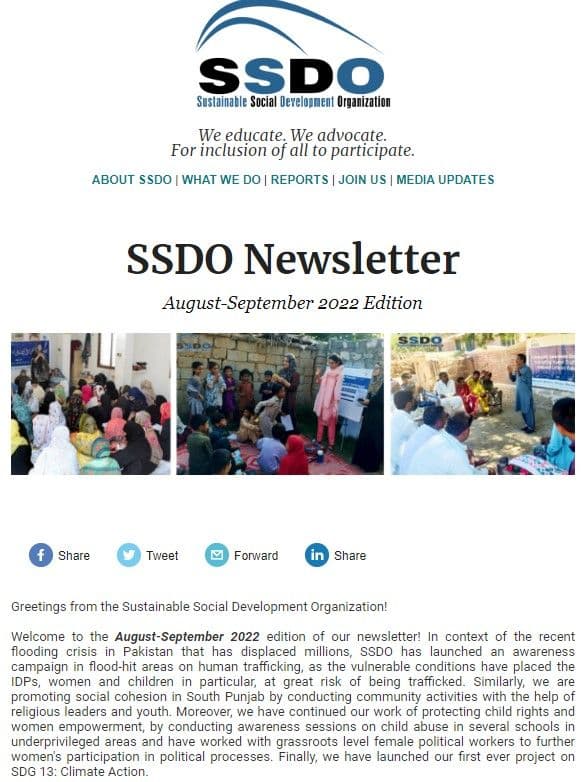 MONTHLY NEWSLETTER AUG-SEP 2022